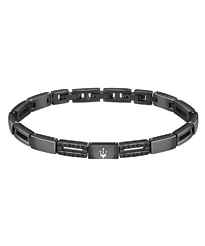 MASERATI CERAMIC JM223ATZ21 Ανδρικό Βραχιόλι Με Λογότυπο