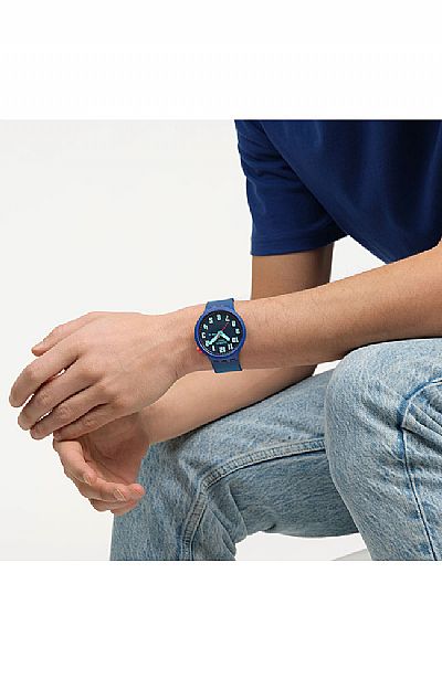  SWATCH Essentially Bold Rubber Strap SB01N700
