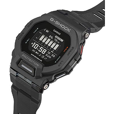  G-SHOCK G-Squad Bluetooth Black Rubber Strap  GBD-200-1ER