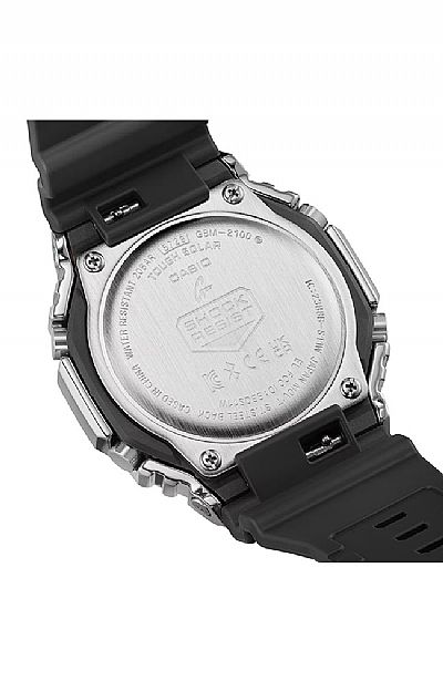 Ρολόι G-SHOCK Tough Solar Dual Time Chronograph Black Strap GBM-2100A-1A3ER