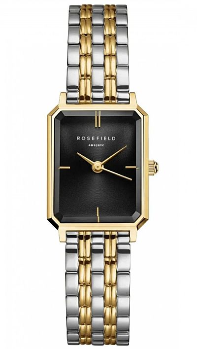 ROSEFIELD The Octagon XS Two Tone Stainless Steel Bracelet  OBDSG-O88