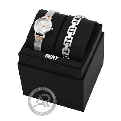 DKNY Soho Stainless Steel Mesh and Bracelet Set Γυναικείο ΚΩΔΙΚΟΣ ΠΡΟΙΟΝΤΟΣ: NY6684SET