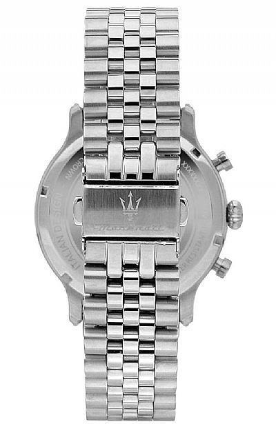  MASERATI Epoca Chronograph Silver Stainless Steel Bracelet  R8873618033
