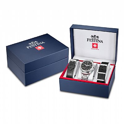 Festina Swiss Made Field with extra straps F20081/4