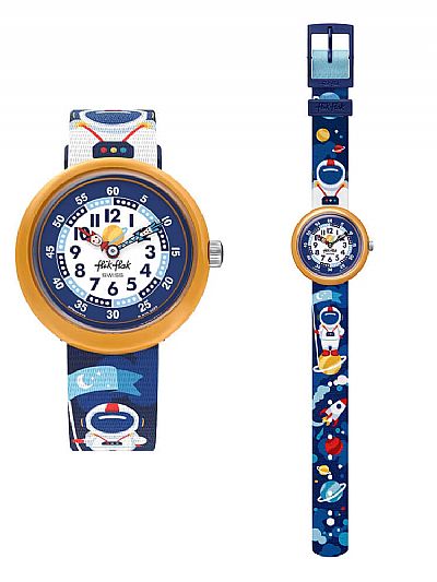  FLIK FLAK Astrodreams Blue Fabric Stap  ZFBNP216