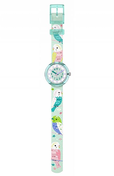  FLIK FLAK Happy Budgies Fabric Stap  ZFPNP160