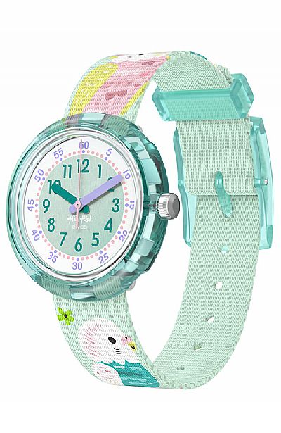  FLIK FLAK Happy Budgies Fabric Stap  ZFPNP160