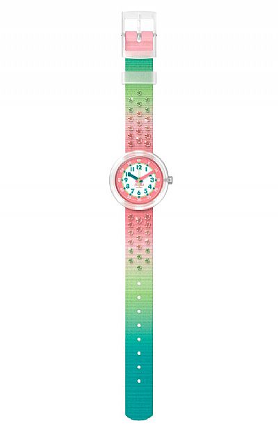  FLIK FLAK Sparkly Melon Fabric Strap  ZFPNP179