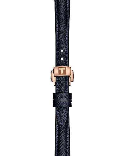  TISSOT Desir 28mm Automatic Blue Leather Strap  T152.207.36.131.00