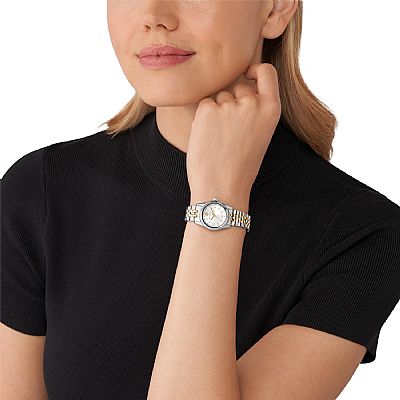 Michael Kors Lexington Two-Tone Stainless Steel Γυναικείο MK4740