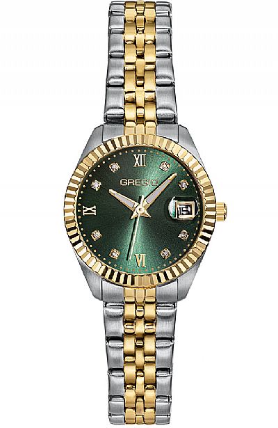  GREGIO Mallory Petit Two Tone Stainless Steel Bracelet Κωδικός προιόντος: GR480041