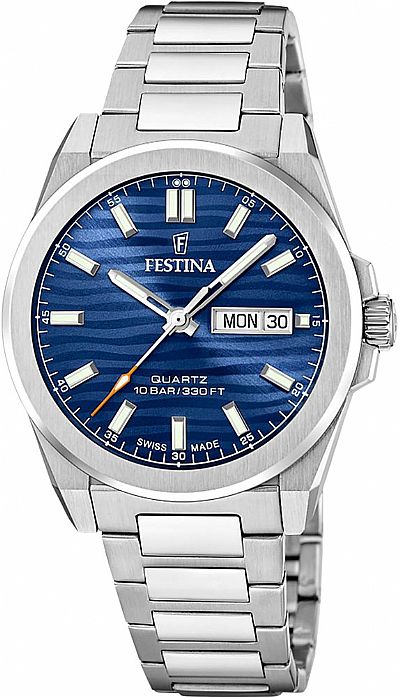 Men's Festina with metal bracelet F20073/3