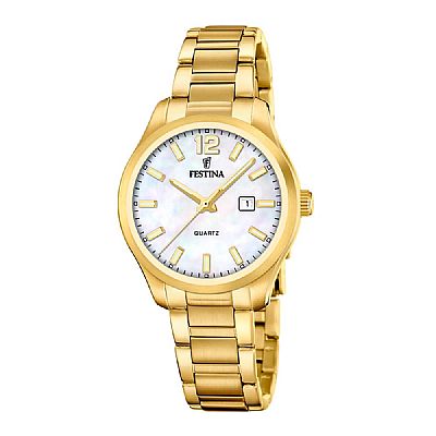 FESTINA Ladies Gold Steel F20741/1