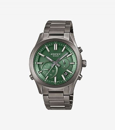  CASIO Edifice Bluetooth Solar Stainless Steel Bracelet  EQB-1300DC-3AEF
