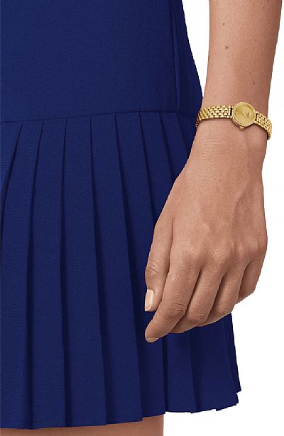 TISSOT Lovely Round Diamonds Stainless Steel Bracelet T140.009.63.026.00