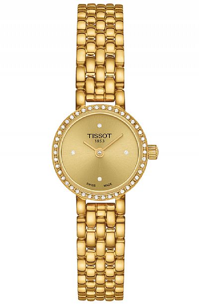  TISSOT Lovely Round Diamonds Stainless Steel Bracelet  T140.009.63.026.00