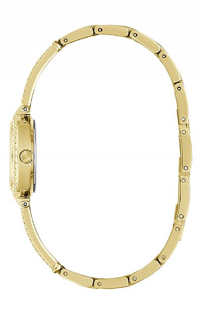 GUESS Holly Crystals Gold Stainless Steel Bracelet GW1017L2