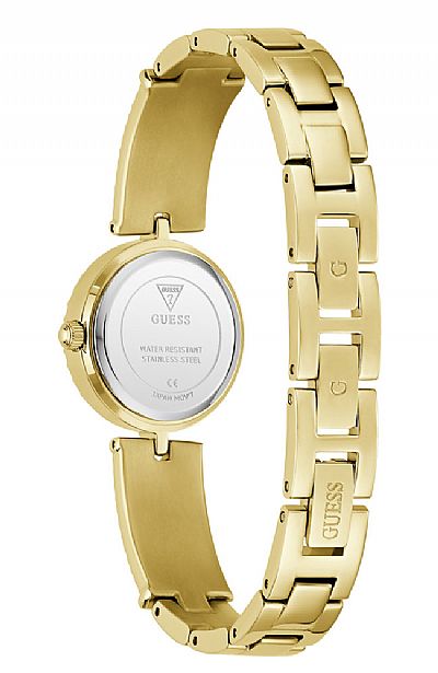 GUESS Holly Crystals Gold Stainless Steel Bracelet GW1017L2