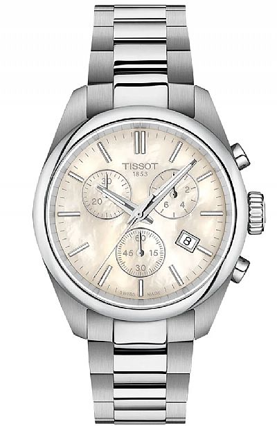  TISSOT PR100 36mm Chronograph Stainless Steel  T150.217.11.111.00