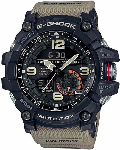  G-SHOCK Master Of G - Land Mudmaster Bluetooth Brown Rubber Strap GG-1000-1A5ER