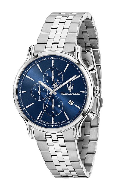 MASERATI EPOCA SLIM R8873618039 Ανδρικό Ρολόι Quartz Χρονογράφος Ακριβείας